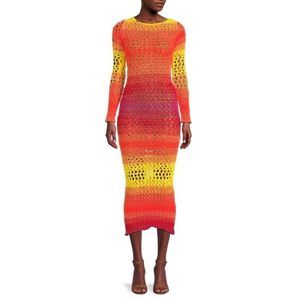 AGR Gradient Knit Midi-Dress